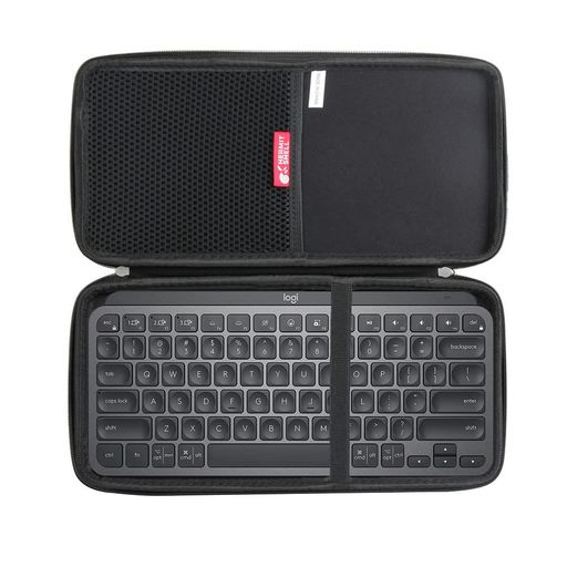 Hermichel-ハードトラベル収納キャリングケース のために適ロジクール MX KEYS mini KX700GR /KX700GRdミニマリスト ワイヤレス イルミネイテッド キーボード グラファイト 耐久性と長持ちする性能を提供するプレミアムハードEVA製です。 柔らかい内部は製品の損傷を減らすことができるので、安心して安心して使用することができます 素材:EVA. 内寸: 販売はケースのみです(機器と付属品は別売りです)