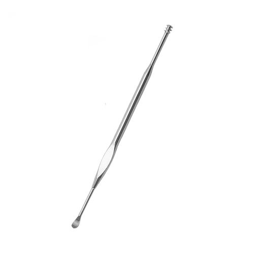 【セット内容・サイズ】1 本入り、全長 12cm、重量わずか8グラム。 【錆びにくくお手入れ簡単】ステンレスで作られたシルバーカラー耳かきは錆びにくい特徴があります。滑らかな表面は汚れが付きにくく、水洗いだけで簡単に汚れを落とせ、洗浄後乾かすだけで長期衛生的に保管できます。高硬度で耐久性に優れ。 【両端 2 種ヘッドで使い分け自由】両端に異なる形状のヘッドを搭載した 1 本 2 役設計です。螺旋側は柔らかい耳垢を絡め取り、スプーン側は固く張り付いた汚れをしっかり削り落とせます。耳垢の硬さに合わせて先端を切り替えられ、短時間でスッキリ掃除できます。 【持ちやすく滑りにくい】滑りにくいハンドルを採用。握りやすく、手にしっかりフィットするので、細かい操作がしやすく、ずれ落ちる心配がありません。耳掃除がよりリラックスした体験に変わります。 【コンパクトで携帯に便利】小型サイズなのでポケットやポーチに簡単収納。自宅はもちろん外出時でも手軽に耳掃除できる携帯用耳掃除用具です。