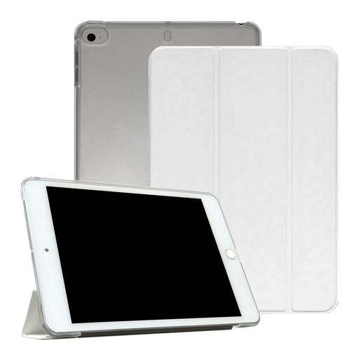 【対応機種】7.9インチ:iPad mini 5 ( A2133 / A2124 / A2126 / A2125 ) iPad mini 4 ( A1538 / A1550 ) ※ご購入前、是非iPadの背面にあるAから始まる番号をご確認ください。【商品詳細】シェルタイプ:ハイブリッド。商品材質:正面はPUレザー製で背後はPC製のハード半透明ケースです。 上質な素材:ケースの表面は上質で耐久性に優れたレザー素材、背面は耐久性に備えたPCクリアのハードケースを採用し、耐衝撃で放熱もしやすく、軽量かつ薄型で手触りが良い保護カバーです。 オートスリープ機能:アイパッドケースが磁石付きで、iPadも磁石を内蔵するので、iPadはケースの磁石を検知してから、オートスリープ機能を開き、バッテリーの消耗を最小限に抑えることができます。 スタンド機能:iPad用の保護カバーは三つ折り式で、映画鑑賞とキーボードを使う時にご都合に合わせて、角度を選べます。また、ケースは本体の穴やボタンとピッタリフィットするので、ケースを付けないような使い心地を実現します。
