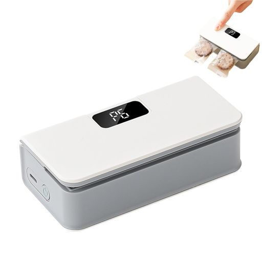 フルコントロール機能: 読みやすい LED インターフェースを備えたスナックバッグシーラーは、バッテリーレベルとタスクの進行状況を正確に監視し、食事の準備や保管整理中にバッグを迅速かつ効果的に密封するための信頼できる機能を提供します。 持ち運びが簡単:使用や持ち運びがより便利なこの小さなバッグシーラーは、バッグに簡単に収まるように設計されており、スペースを取りません。コンパクトなサイズなので、どこにでも持ち運べ、スナックをすぐに密閉できるので、屋外で簡単にスナックを食べることができます。 つかんで使いやすい: このハンドヘルドバッグシーラーは、簡単につかんで使用できるように設計されており、コードを排除し、Type-C 充電機能を備えた長持ちするバッテリーによって信頼性の高いパフォーマンスを提供するため、家庭での保管やアウトドアアクティビティに最適です。 食品を新鮮に保つ: 無駄を減らしながら食品の保存期間を簡単に延長する、シンプルかつ効果的な方法を見つけてください。袋を簡単に再封して、お気に入りの果物、野菜、穀物の食感を長期間良好に保ちます。