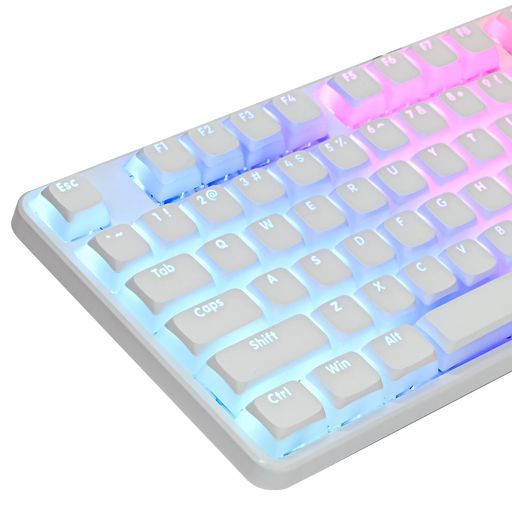 【耐久性のある双頭PBT】これらのPBTキーキャップは、摩耗に強い厚い壁で作られています。テクスチャ仕上げで、塑性は外観と感触に優れています。 【標準および非標準のキーキャップキットとの超ワイド互換性】キーキャップには171個のキーが含まれており、SteelSeries、Razer、Corsair、および他のMXレバーメカニカルキーボードのほとんどのブランドに適しています。 【XDA Profile半透明バックライトキーキャップ】フォントが明瞭で、色あせに強い。半透明の2層プリンキーキャップは、RGB照明効果を高めることができます。ナイトユースにもぴったりで、ゲーム気分を演出してくれます 【117キー】104キー+13キー修飾子。60%、65%、75%、100%のフォームファクターキーボードとの完全な互換性があります。 【ウォームヒント】キーキャップのみ、写真のキーボードはデモ用で販売されていません。