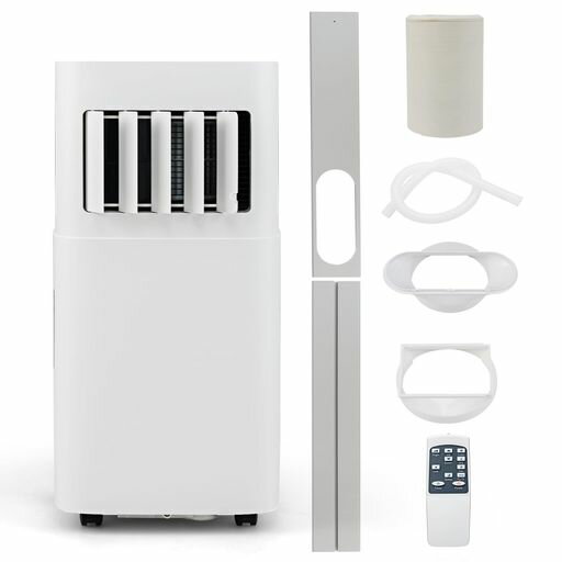 【詳細】モード:冷風、除湿、送風/風量:2段階調節/定格電圧:AC100V 50/60Hz/定格消費電力:640W(50Hz)/730W(60Hz)/冷媒:R410A/稼働音:53dB【設定温度範囲】16°~32°【容量/冷却力】1.8kW-2.0kW 【商品の寸法】奥行き33 x幅29.5 x高さ70cm 【重量】21kg【素材】ABS樹脂/星(塗り潰し)製品には詳しい日本語の取扱説明書が付いています。ご不明点がございましたら、お気軽にお問い合わせください 【一台で3役】強力冷房・大容量除湿・快適な扇風機。お部屋を効率的に冷やし(設定温度16°C~32°C)、じめじめした空気もスッキリ除去(最大除湿量約26L/日)、さらに2段階の風速(強/弱)で涼しい風を送るファンとしてもお使いいただけます。 【パワフル冷却】強力な2.0kW(約6畳~8畳対応)の冷房能力で、暑い日も素早く快適な温度へ。約53dBの静音運転(図書館内のささやき声や静かなオフィス環境の音量)と、24時間タイマー、表示灯オフ機能を搭載。 【2つの操作方法】 本体の直感的なタッチコントロールと明るいLED表示で設定が一目瞭然。