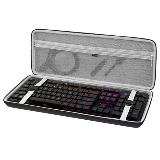 Geekria キーボード ケー 104-108 キー コンピューターメカニカルゲームキーボード 収納ケース 互換品レイザー Razer BlackWidow V3 Razer Ornata Chromaメカニカル ゲーミング キーボード