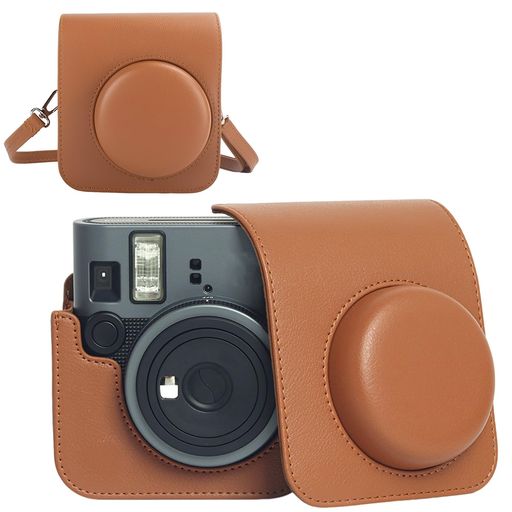 保護的カメラケース、富士Instax Mini 41インスタントカメラに対応、写真ポケット...
