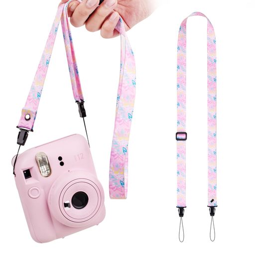 [VOVMOEYA] ショルダーストラップ、カメラストラップ instax mini12/40/99/90/EVOカメラ対応 インスタントカメラ用 スマホストラップ 携帯ストラップ 携帯ショルダー 斜め掛け 肩掛け 首掛け ネッ…