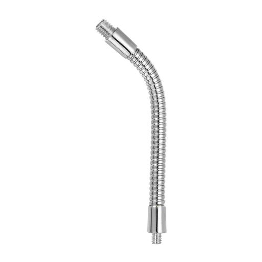 仕様: 材質: 炭素鋼; カラー: クローム; 全長: 150mm / 5.9インチ; チューブ外径: 10mm / 0.39インチ; オスネジサイズ: 1/4"-20UNC、3/8"-16UNC; 同梱物: グースネック x 1個 このグースネックチューブは、標準的なUNCネジを採用しているため、ほとんどのマイクスタンド、照明器具、スマートフォンホルダー、アクションカメラに取り付けることができます。ライブストリーミング、ビデオ会議、その他柔軟な調整が必要なDIY用途に最適です。 利点:良質の炭素鋼を精密加工して作られており、高強度、優れた成形性、自由な曲げ、スプリングバックなし、静音動作、長期にわたる良好な性能といった利点があります。 使用方法:このマイクスタンドは360度回転するため、角度や高さを簡単に調整でき、最適なマイク設置が可能です。しっかりと固定するために、ネジをしっかりと締めてください。レコーディングスタジオ、スタジオパフォーマンス、ライブでのマイク設置に欠かせないアクセサリーです。 ご注意:ご購入前に、必要なネジのサイズをご確認ください。