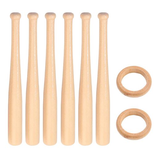 野球飾りバット 野球ボールスタンド 2点セット 木製 コレクション 三角ベース オーガナイザー サインボール置き ベースボールホルダー ディスプレイスタンド 木の色