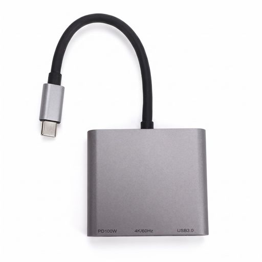 Annadue USB C ハブ 3 in 1、 4K 60Hz および USB 3.0 付き C アダプター、PD 100W 充電、XREAL RayNeo AR Glasses Switch 2 Steam Deck ROG Ally Laptop