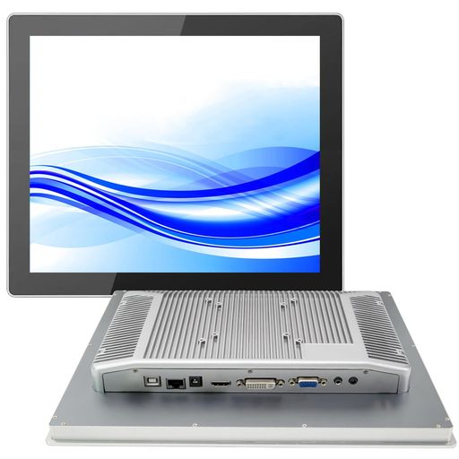 GreenTouch 19インチ フロントIP65パネル 堅牢なメタルケースディスプレイ タッチスクリーン 産業グレード オープンフレームLCDモニター - 1280x1024