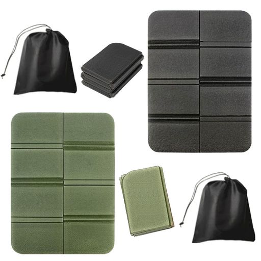 HUIKKJP サウナマット 2個セット 折り畳みクッション 防水断熱 軽量コンパクト ア...