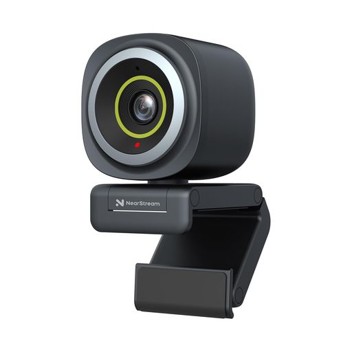 NearStream V08AF Webカメラ 4K ウェブカメラ 1080p 60fps PCカメラ USB オートフォーカス 視野角調整可能 マイク付き ノイズキャンセリング ビデオ会議/オンライン授業/ライブ配信用