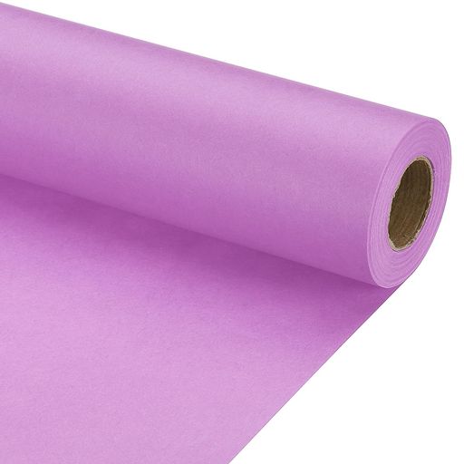 PATIKIL ラッピングペーパー 包装紙 50cm x 11m(37フィート) 無地 クラフト紙 厚手 大判 スタイリッシュ スタイリッシュ 梱包 折り 花束 プレゼント 新年 誕生日 お祝い 手芸用 ライトピンク