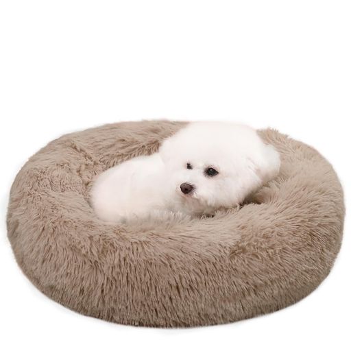 ペットの暖かい眠りをサポート ◎犬猫がぐっすり寝れる丸型のペットクッションです。ラウンド型のドーナツ型のペットベッドで見た目が可愛いです。詰め物はたっぷりしたPP綿を使ったためふわふふわで厚みもあり、弾力もあり気持ち良いです。内側と表面が毛足のあるふわふわの素材なので、保温効果が良くて、厳しい真冬の寒い時期に入ると暖かいです。 ◎豊富なカラー備えて、7色選択可能。ライトグレー、ダークグレー、ライトグリーン、グリーン、ピンク、パープル、虹色など七つの色が備えてご愛ペットの好みにより選択可能です。ご注意:撮影環境やパソコンのディスプレイなどの影響により色が若干違って見える場合もあります。 ◎猫犬兼用のサイズ。直径40cm、直径50cm、直径60cm三つのサイズあるので、子猫、青年猫、老年猫、子犬、小型犬、ウサギ、狐なども対応できます。Sサイズは2.5kg以内の子猫、子犬が適用します。Mサイズは7.5kg以内の猫、小型の犬が適用します。Lサイズは10kg以内の猫、犬がお進めます。ご注意:購入頂く前にご愛ペットの体重と体型を確認する必要です。 ◎底部にシリコン粒付きで、滑り止め効果があります。