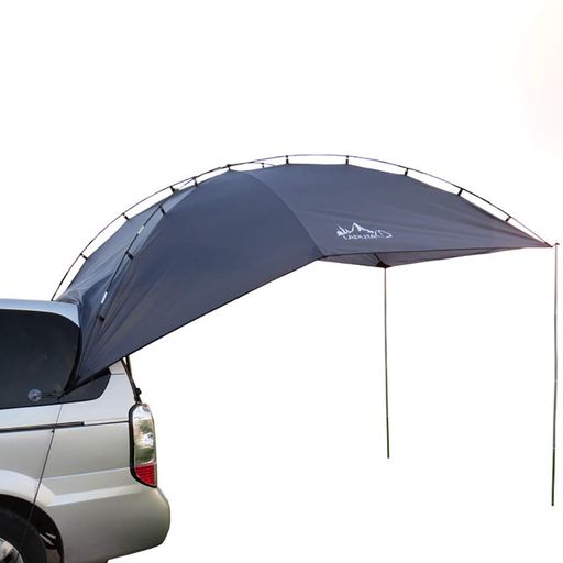 【詳細】サイズ:350*240*105CM、5-8人用 収納サイズ:約55cmx15cm 重量:約4.5kg 【素材】タープシート:通気性・耐久性に素晴らしいネット糸を採用し、耐水圧PU3000mm タープフレーム:高強度航空アルミ タープポール:耐久性に優れる鉄管 【防水性、遮光遮熱】耐水圧3000 mm以上の撥水加工を施したPU生地を使用して、タープ本体もしっかりと縫製されているので縫い目から、結構な雨でも雨漏りすることなく快適です。優れたUVカット、真夏の暑さ、紫外線から守ります。 【設営簡単】吸盤付き、簡単にカーサイドに設置してもっと安定です。初心者でも簡単に組み立てるキャンプタープです。シートを広げて、フレームで固定して、車もしくは近くの木などに縛って、簡単に設営できます。 【多用途】 自動車、SUVからミニバンまで幅広く使えるカーサイドタープです。 後方はリアゲートを開けてサイドにタープを設置する事で広い面積でアウトドアを満喫する事が出来ます。 車側と連結してカーサイドリビングとしても使用できます。タープとして、キャンプ用、登山用、海辺用、野外活動用、天台用、駐車場用、様々なところで利用できます。