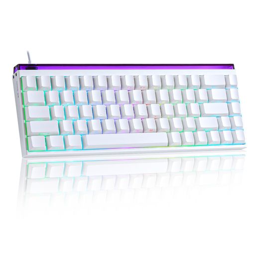 ラピッドトリガーキーボード:Nano68のラピッドトリガー機能がリセット遅延を排除し、超高速入力を実現。FPS、MOBAなどの競技シーンに対応します。8KHzの高いポーリングレート(標準キーボードの8倍)により、全てのキー操作を正確に捉え、重要な場面で敵よりも先手を打つことができます ホールエフェクト&amp;磁気スイッチ:0.02mm~3.3mmの範囲で作動点を調整可能。お好みのプレイスタイルに合わせて細かく設定できます。ホールエフェクト方式の磁気スイッチは、接点がないためスムーズで安定した操作感を実現Nキーロールオーバーにも対応し、複雑なコンボ入力でもゴーストや入力漏れを防ぎます 1680万色RGBライティングシステム:1680万色の発色が可能なバックライト付きキーボード。視認性を高めるサウスフェイシングLEDと、透明度の高いライトボックスを採用しています。18種類のプリセットエフェクトを搭載。ソフトウェアまたはFN+ショートカットキーで簡単にカスタマイズでき、10段階の輝度調整も可能です 60%コンパクトメカニカルキーボード:プロゲーマー向けに設計された60%レイアウト。
