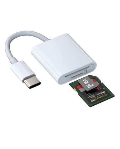 USB Cカードリーダー SD Micro SD対応(2in1) 対応 iphone16 15 対応 ipad MacBook 対応 Samsung カメラ用外付けメモリーカード TF対応 データ転送