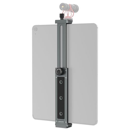 LeapluminのiPadのための三脚架のアダプター、12.9のためのアルミニウムのホールダー、1/4 ”ねじが付いているタブレットの、iPadのための普遍的な、iPad Pro 12.9/11-(6.5”-17.3 ”と互換性がある)T…