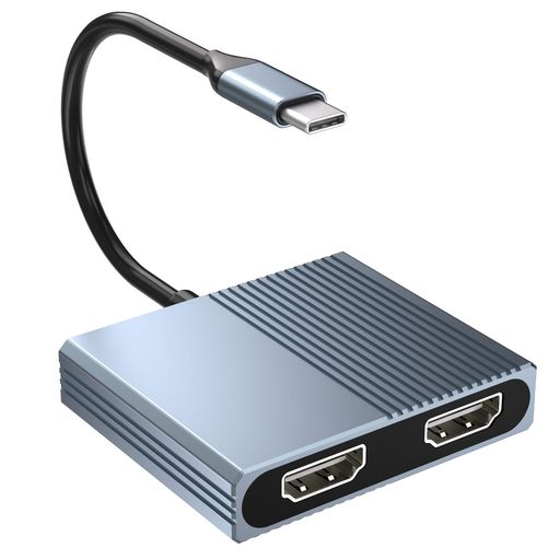 【複数のモニタで作業効率をアップ】 HDMI Type-Cマルチディスプレイアダプタを使用すると、ノートパソコンのUSB-Cポートに2台のHDMIディスプレイを接続できるので、マルチタスクが容易になります。デスクトップ画面を複数の外付けモニタに拡張したり、別々のコンテンツを各ディスプレイにストリーミングできるため、マルチタスクがしやすく、作業効率が向上します。また、複数のディスプレイに同じイメージをミラーリングし、デジタルサイネージなどの用途で活用することも可能です。(ラップトップのUSB CソースポートがDP Alt モードまたはThunderbolt 3/4を確認してください。) 【超高解像度4K HDMI映像出力】デュアル モニター アダプターはMST技術は、既存のビデオカードを活用してシステムリソースへの負担を抑えながら、Ultra HD 4Kの超高画質を実現します。最新の AV 機器に最適です。デュアル HDMI 端子を装備しているため、ノートパソコンを 2 台のモニターに簡単に拡張できます。テレビ、モニター、プロジェクターで高品質のビデオをお楽しみください。