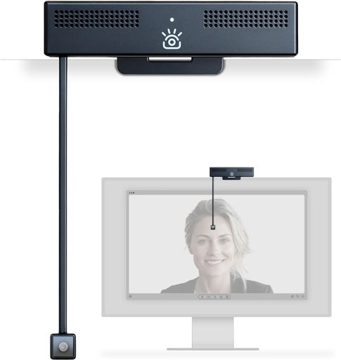 iContact Camera ProXL 4K HDウェブカメラ|ノイズキャンセリングマイク搭載
