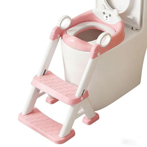 A 字型 安定設計 子供用トイレトレーニング補助便座, PP/TPR/PVC素材, 6段階高さ調...