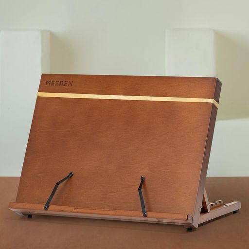 MEEDEN 卓上イーゼル 書見台 ブックスタンド A3 サイズ 47x36cm ブナ木製