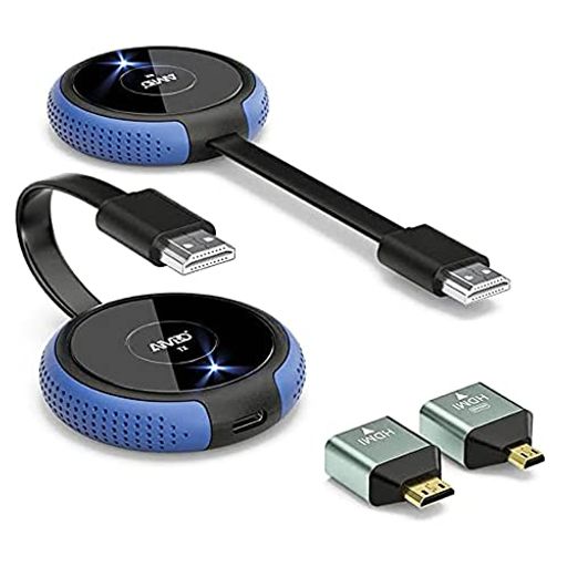 【ワイヤレスで画面を共有】AIMIBO ワイヤレスHDMI送受信機セットは無線でPCのHDMI信号を大画面で映像を飛ばせるワイヤレスHDMIエクステンダーです。HDMIを搭載したパソコン、タブレット、スマホ、HDDレコーダー、ビデオカメラなどの映像出力機器(送信機側)と、液晶テレビやプロジェクターなどの映像入力機器(受信機側)を接続するだけですぐにワイヤレス化でき、余分なケーブルを準備せずに大画面で楽しめます。技適認証番号:「R210-187634」 【ソフトウェア・ドライバ不要】アプリダウンロードやオンライン設定が不要のプラグアンドプレイ体験。無線でパソコンのHDMI信号をディスプレーの大画面に飛ばせるのワイヤレスHDMIエクステンダー送受信機セットです。煩わしい設定作業は一切なく、本体を接続するだけですぐに使用が可能。ボタンひと押しだけでミラーリングされた画面の接続/切断を操作することが可能ですので、パスワートを入力するときや公開したくない資料を開く時の画面切り替えも手間がかかりません。※注意:受信機は付属のUSB端子により給電されますので、電源接続を忘れないでください。