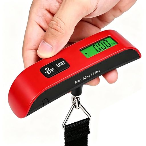 【最大50kgまで正確に計量】 高精度センサーを搭載し、最大50kg・50g単位で計量可能。旅行前にスーツケースの重量を確認でき、空港での超過料金対策に役立ちます。 【軽量・コンパクトで持ち運び便利】 本体重量は約100gの軽量設計。バッグやスーツケースに収納しやすく、旅行や出張、アウトドアへ気軽に持ち運べます。 【見やすいLCD表示&amp;便利な機能】 バックライト付きLCDディスプレイを採用し、昼夜を問わず見やすく表示。風袋引き、データホールド、自動OFF、電池残量・過負荷表示など便利な機能を搭載しています。 【幅広い用途で活躍】 海外旅行や国内旅行の荷物計量はもちろん、宅配便、ショッピングバッグ、登山用品、キャンプ用品、釣り道具、ペット用品など幅広い用途に対応します。 【すぐに使える実用設計】 握りやすいラバーハンドルと丈夫なステンレスフックを採用。CR2032電池付きで、商品到着後すぐに使用できます。