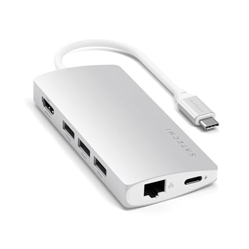 【毎日のUSB-C拡張に】1つのUSB-Cポートから、4K/60Hz HDMI出力、ギガビットイーサネット、USB-A 3.0、microSD/SDカードリーダー、USB-C PD充電などの接続機能を追加できる、コンパクトな8-in-1 USB-Cハブです。MacBook Air/Pro、Windowsノートパソコン、iPad Proに対応しています。 【コンパクトなアルミニウム製マルチポートデザイン】耐久性に優れたアルミニウム製ボディが放熱性を高めます。持ち運びやすいスリム設計と、余分なケーブルを必要としないすっきりとしたデザインにより、自宅やオフィス、外出先での使用に適しています。 【高性能な接続機能】4K/60Hz HDMI出力、最大1000Mbpsのギガビットイーサネット、最大115WのUSB-Cパススルー充電、高速なSD/microSDカード読み取りに対応。映像出力やネットワーク接続、データの読み取り、充電を1台にまとめ、毎日の作業を効率化します。