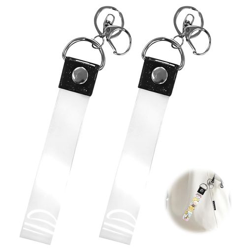 銀テープホルダー 2個セット 銀テープ キーホルダー 長さ35cm 幅2.9cm 収納ケース ...