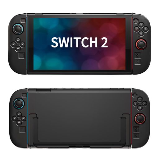 【SWITCH2専用設計】SWITCH 2 に対応します、ニンテンドースイッチ 2 本体のために特別にデザインされたSWITCH 2 用 保護ケース、精密なカットアウトにより、セパレートデザインで、ケース付きでハンドルも取り外せる!SWITCH2 カバー、背面にはキックスタンドが内蔵されているので、必要なときに開くことができます。他の機種に対応出来ません。ご購入前に機種をご確認ください。 【優れた保護性能】SWITCH 2用 カバーはPC素材を採用、衝撃吸収性と耐傷性に優れたPC素材を使用し、優れた保護力を発揮します。ケースの背面は、保護機能を備えながらブラケットで開いて自由に調整できます、コンソールをより安定して、落下の可能性を減らすのに役立ちます。スイッチ2用 カバー、指紋が付きにくい、耐磨性と耐汗性が抜群で、もっと素晴らしいゲーム体験を提供します。 【心地よい手触り&amp;精密切削】FOR ニンテンドースイッチ 2用 カバー、手触りがよく、握り心地もよく、手に優しくなじみ、長時間のプレイでも疲れを感じない!精密なカットアウトで、装着後本体と完璧フィットて、ゲームのボタンに邪魔しません。