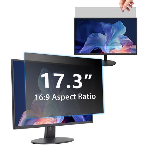 完璧なプライバシー保護:17.3インチ、16:9(幅:383mm高さ:215mm)対応の覗き見防止フィルムで、スクリーンをのぞかれる心配を軽減します。視野角60度に制限し、正面以外からの視線をシャットアウトします。ご注意:フィルターのサイズには表示されている寸法と1~3mmの誤差が生じる場合がありますが、取り付けや通常の使用には支障ありません。 使用感と利便性:弊社の覗き見防止フィルムは、視認性とプライバシー保護の両立を実現します。マット面は指紋が付きにくく、反射を抑えて画面の視認性を高めて、アンチグレア効果により長時間使用しても目が疲れにくい設計です。一方、光沢面は画面の色彩を鮮明に保ち、映像や写真の美しさを引き出します。両面の選択肢があるため、シーンに応じて使い分けることができ、快適な操作性を提供します。 保護性能と耐久性:のぞき見防止フィルターは、PET素材で作られており、強度が高く、傷や衝撃からパソコンの画面をしっかり守ります。さらに、4H硬度を持っており、日常的な使用による傷や摩擦に耐える力があります。これにより、長期間にわたって画面がクリアで美しい状態を保ちます。