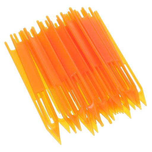 乐天商城 - TOPPERFUN30個セット網針シャトルネット修理用プラスチック製編み道具釣り用糸通し器16.00x1.30x0.10Cm釣り愛好家向け
