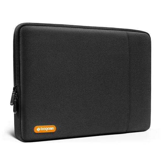 bagasinラップトップスリーブケース15/15.6/16インチ対応、アクセサリーポケット付きラップトップスリーブ。MacBookAirM5A3448、M4A3241、M3A3114、M2A2941(2026-2023モデル)、Dell