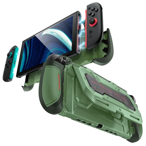 【対応機種】:Nintendo Switch 2 (2025用 )専用 [便利なデザイン】:ケースを取り外す必要がなく、完璧なドック互換性のために設計された当社のSwitch 2ドッキング可能なケースは、カバーを取り外すことなくコンソールをドックに充電および接続することができます。ケースを装着したまま充電やプレイが可能です。 [カード収納&amp;スタンド]: 最大5つのゲームカートリッジと2枚のTFカードを安全に収納できるだけでなく、フリップして丈夫な卓上スタンドにもなります。旅行先でも、外出先でも、このスマートなデザインですべてをコンパクトに機能的に収納できます。 [快適なJoy-Conデザイン] :クリップは回れるので、2秒でJoy-Conを速く取り外すことができ、ケース全体を取り外す必要はありません!シームレスなマルチプレイやソロプレイを、わずか2秒でスムーズに楽しめます。 【人間工学】:Nintendo Switch2に専用に設計しており、人間工学に基づき、クリップの部分に膨らみがあって、握りやすく、長時間に快適にプレイできます。