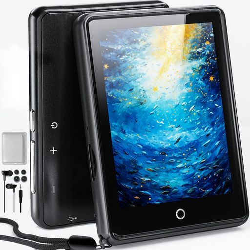 ODEJOI 64GB MP3プレーヤー Bluetooth 5.3 自動再接続 スピーカー内蔵 2.8インチタッチスクリーン ホワイトノイズ18種 録音対応 FMラジオ レジューム再生・ブックマーク Hi-Fi音質 microSD最大128GB