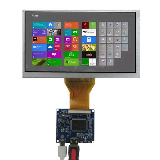 乐天商城 - 6.5インチ800x480ポータブルDIYLCDディスプレイスクリーンミニHDMIドライバーボード付き–コンピューター拡張モニター、ラズベリー/オレンジパイ、ゲーム機、顕微鏡などに最適です。