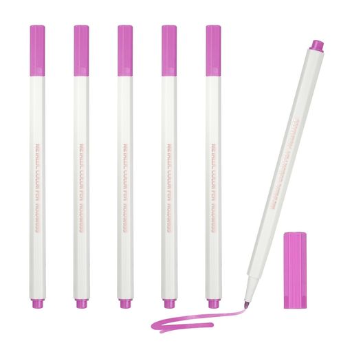 乐天商城 - PATIKILメタリックマーカーペン6本セット速乾性プラスチック・木材・石・ガラス・キャンバス用永久インクローズレッド