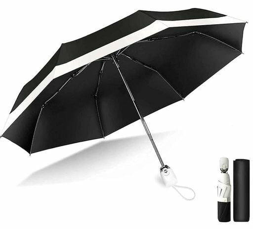 乐天商城 - 日傘折りたたみuvカット100遮光折り畳み晴雨兼用折り畳み傘軽量PF50+紫外線遮断折りたたみ傘ワンタッチ自動開閉