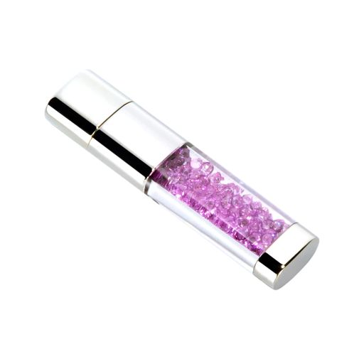 クリスタル USBメモリ 64GB ラインストーンUSB 大容量 軽量 ギフト対応 優雅なデザ...