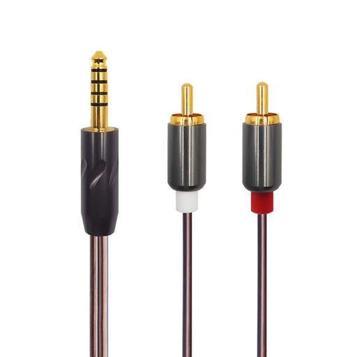 対応機種:RCA ケーブル:6N単結晶銅 高純度99.9999% 銀メッキ プラグ:4.4mm 金メッキ / イヤフォン側プラグ:金メッキピン ケーブル長:150cm /ハンダ:WBT無鉛銀ハンダ使用 保証:180日保証(初期不良でない修理/交換は一度まで)。