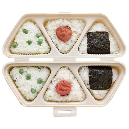 乐天商城 - おにぎりメーカーおにぎり型和風寿司型1個セットご飯がくっつきにくいダブルエンボス加工簡単手入れ時短マジックおにぎり型業務用家庭用寿司作り道具キッチン便利グッズホワイト