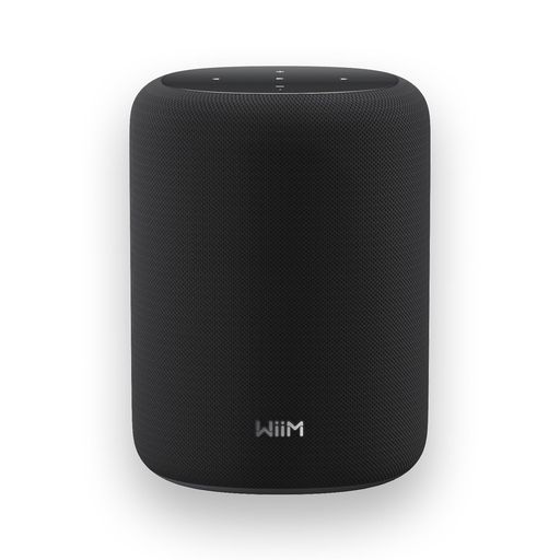 WiiMSoundLiteスマートスピーカーハイレゾHi-Res24-bit/192kHz、AIRoomFitTM音場補正、100WPeak、Wi-Fi6E/Bluetooth5.3、マルチルーム・ステレオペア対応ブラック