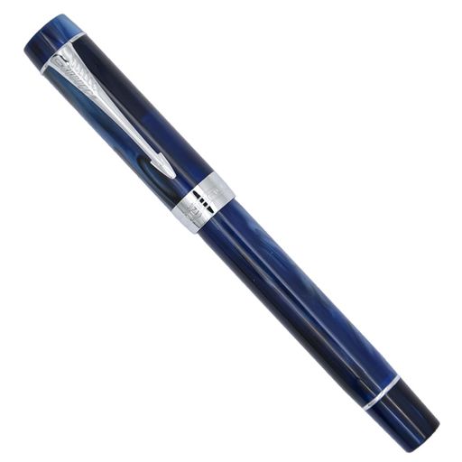Ranvi Jinhao 100 クラシック ダークブルー カラー シルバー クリップ 万年筆 F ペ...