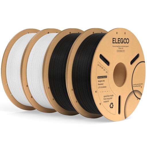ELEGOO PLAプラス フィラメント 1.75MM 3Dプリンター用フィラメント 寸法精度 +/- ...