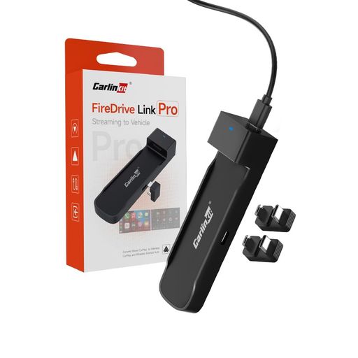 乐天商城 - CarlinKitFireDriveLinkProHDMI入力対応ワイヤレスCarPlayAndroidAutoTVスティック専用設計動画再生Youtube/Netflix等のアプリに対応2K画質プラグアンドプレイ