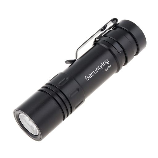 SecurityIng LED懐中電灯 充電式 800ルーメン 10W 小型 5調光モード IPX7防水 1200mAhバッテリー 停電対策・登山・夜釣りに最適