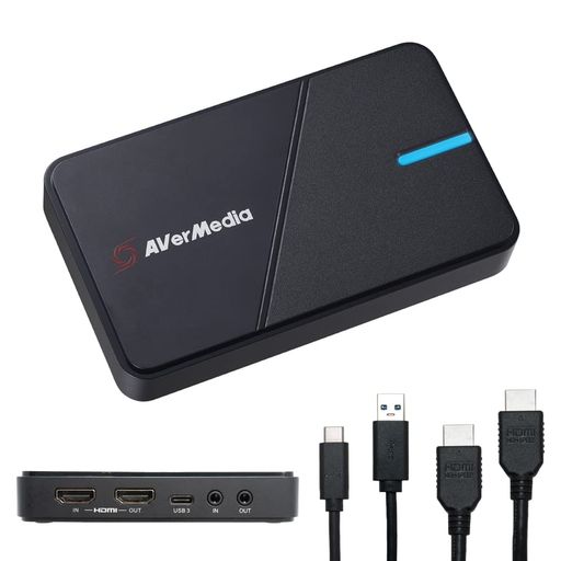 AVerMedia 4Kキャプチャカード ストリーミング用 1440p120 ビデオキャプチャデバイス PS5/Pro Xbox Series X/S Nintendo Switch PC Twitch/OBS Windows/Mac対応 -