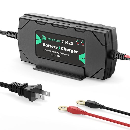 RoyPow 14.6V 20A|0Vバッテリー活性化・LEDインジケーター搭載・多重保護機能・軽量設計 インバーター