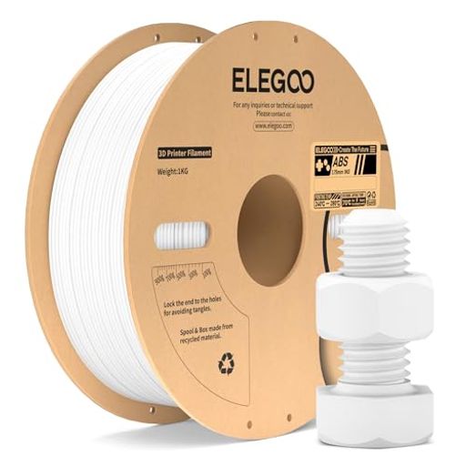 【優れた耐熱と耐水性】要求の厳しい用途向けに設計されたELEGOO ABSフィラメントは、高温に耐え、耐水性があり、機能部品やプロトタイプに最適です。 【高い耐衝撃性】強靭性を考慮して設計されたこのABSフィラメントは、優れた耐衝撃性と耐久性を備え、3Dプリントがストレスや摩耗に耐えられることを可能にします。 【エンジニアリンググレード品質】機械部品や産業用途に最適なELEGOO ABSは、強力な層間接着と構造的完全性を備え、プロフェッショナルな仕上がりを実現します。 【スムーズな印刷体験】正確な直径制御と低収縮により、ほとんどの3Dプリンターで均一な押し出し、反りの低減、手間のかからないプリントをお楽しみいただけます。 【真空密封】各1kgスプールは真空密封されており、湿気の吸収を防ぎ、箱から出してすぐに最適なフィラメント性能を発揮します。