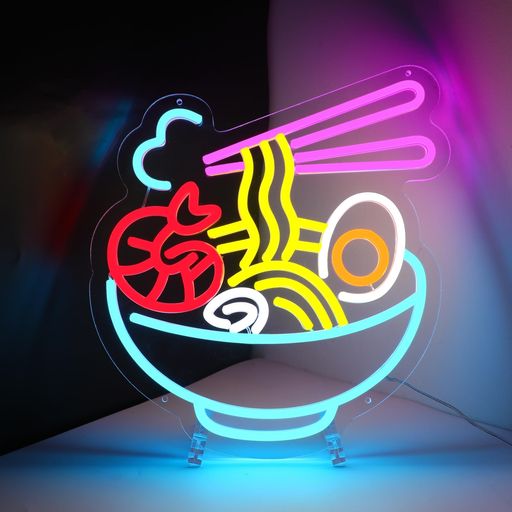 乐天商城 - ENUOLIネオンサイン、ネオンライト、ネオン管、ラーメン、調光可能、壁掛け、取付簡単、インテリア、店舗、バー、レストラン、喫茶店、居酒屋、USB給電